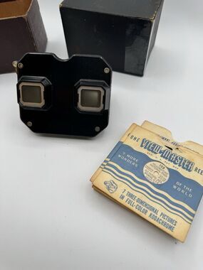 Vintage Sawyer’s ViewMaster Bakelite Viewer w/12 Reels National Parks